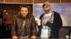Parazit co-creators Kambiz Hosseini and Saman Arbabi on the set of the show.