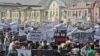 Manifestation à Kaboul pour la libération d'otages afghans