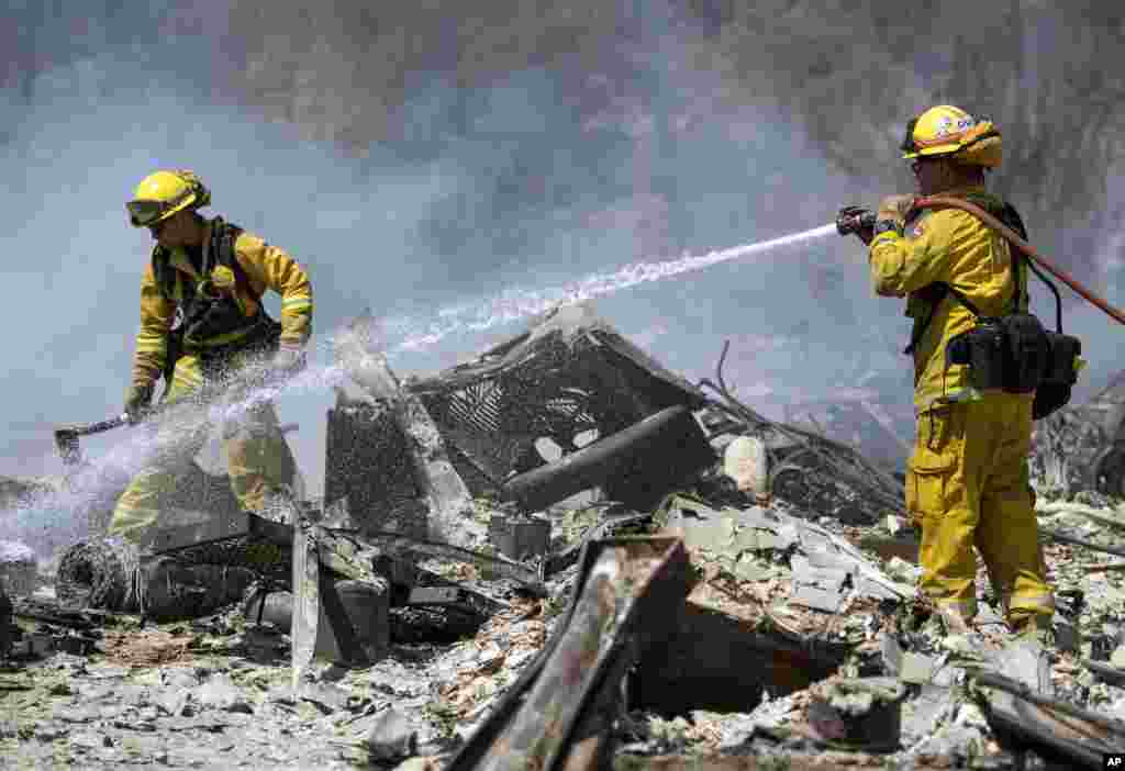 آگ لگنے کی وجوہات کا ابھی علم نہیں ہے۔