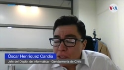 Óscar Henríquez Candia, jefe del Departamento de Informática de la Gendarmería de Chile 