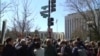 Street Section Outside Russian Embassy Dedicated to Fallen Opposition Leader