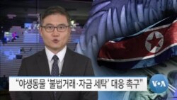 [VOA 뉴스] “야생동물 ‘불법거래∙자금 세탁’ 대응 촉구”