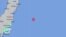 Japan earthquake locator map (Credit: USGS)