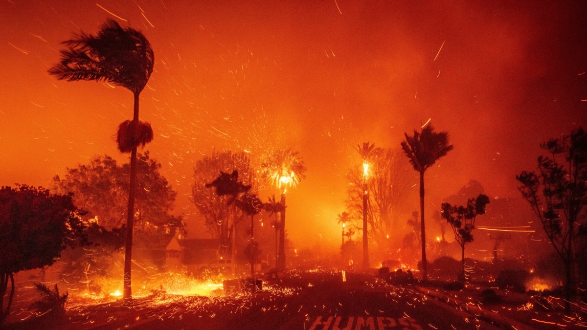 Angin Kencang Meningkat, Los Angeles Hadapi Ancaman Kebakaran Baru