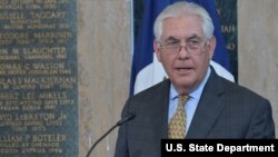 Menteri Luar Negeri AS, Rex Tillerson (foto: dok).