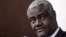 Le président de la Commission de l'Union africaine (UA), Moussa Faki, à Bangui, le 18 septembre 2018.