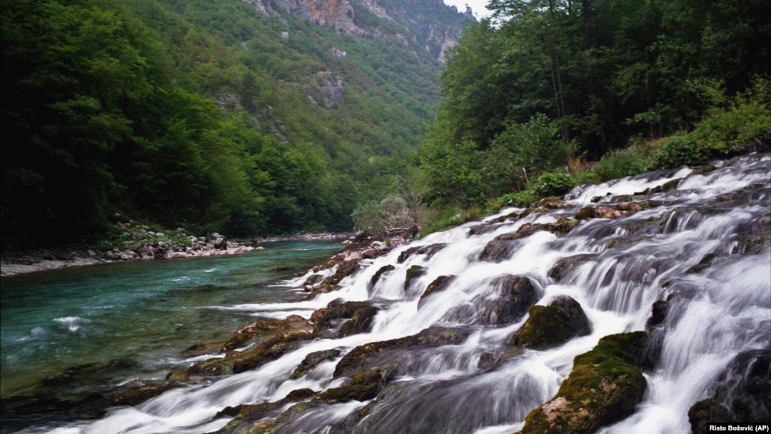 Reka Tara u regionu centralne Crne Gore, u Nacionalnom parku Durmitor (Foto: AP/Risto Božović)