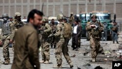 Vikosi vya Marekani, Kabul, Afghanistan, May 17, 2015. 