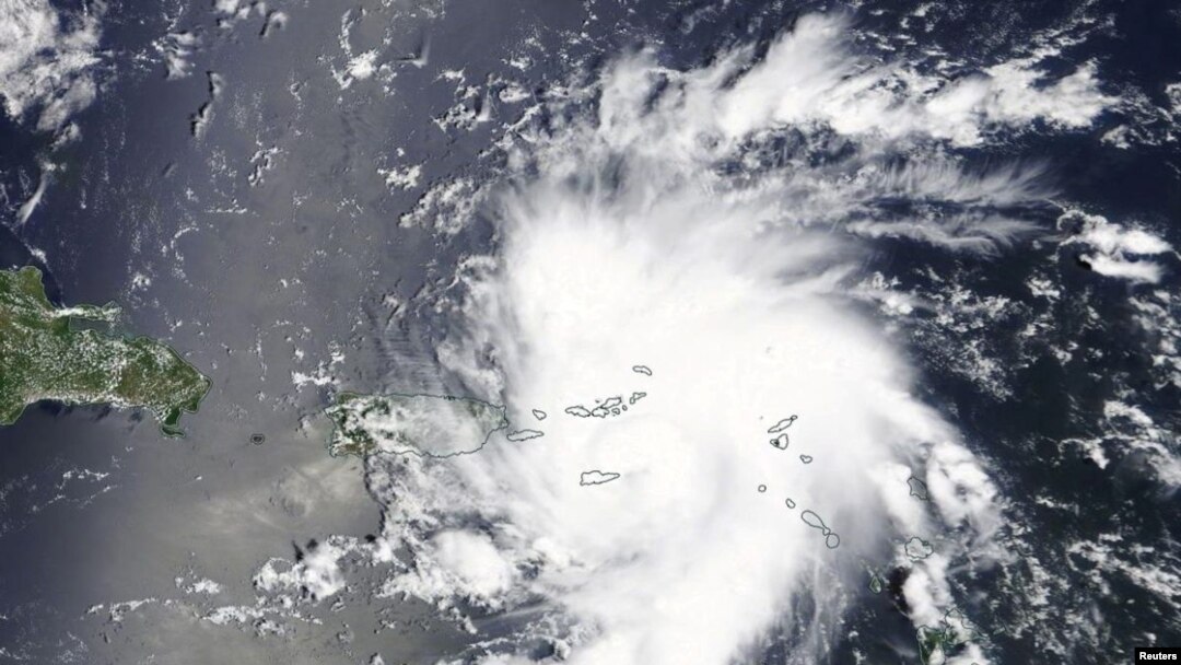 Badai Dorian yang ditangkap oleh alat MODIS di satelit Terra milik NASA, bergerak mendekati kawasan Florida , 28 Agustus 2019. (Foto: dok).
