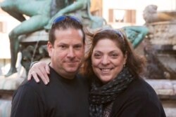 Karen Nascembeni with her late husband, Steven Richard. (Photo by Deborah Mitchell)