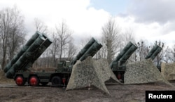 Rossiyaning "S-400" havo mudofaa tizimi, Kaliningrad, Rossiya, 2019-yil, 11-mart