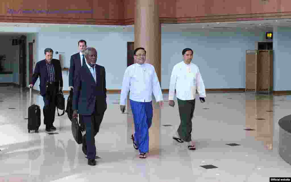 Kofi annan (Ministry of Foreign Affairs Myanmar)