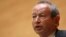 Orascom Telecom chairman Naguib Sawiris speaks during a conference in Beirut, (File photo).