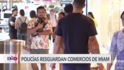 Refuerzan seguridad en áreas comerciales del sur de Florida al acercarse las festividades