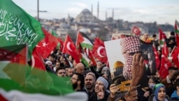 İstanbul’da 1 Ocak'ta “Şehitlerimize rahmet, Filistin'e destek, İsrail'e lanet” sloganlı miting düzenlenmişti. 