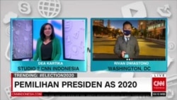 Laporan Langsung VOA untuk CNN Indonesia : Biden Ungguli Trump Dalam Penghitungan Sementara Pilpres AS 2020