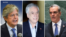 Collage de los presidentes de Ecuador, Guillermo Lasso; Chile, Sebastián Piñera, y la Republica Dominicana, Luis Abinader. [VOA]