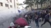 Georgian police used water cannons and tear gas to disperse protesters outside the parliament building in Tbilisi. The crowd was demanding early elections after lawmakers rejected changes to Georgia's electoral system.