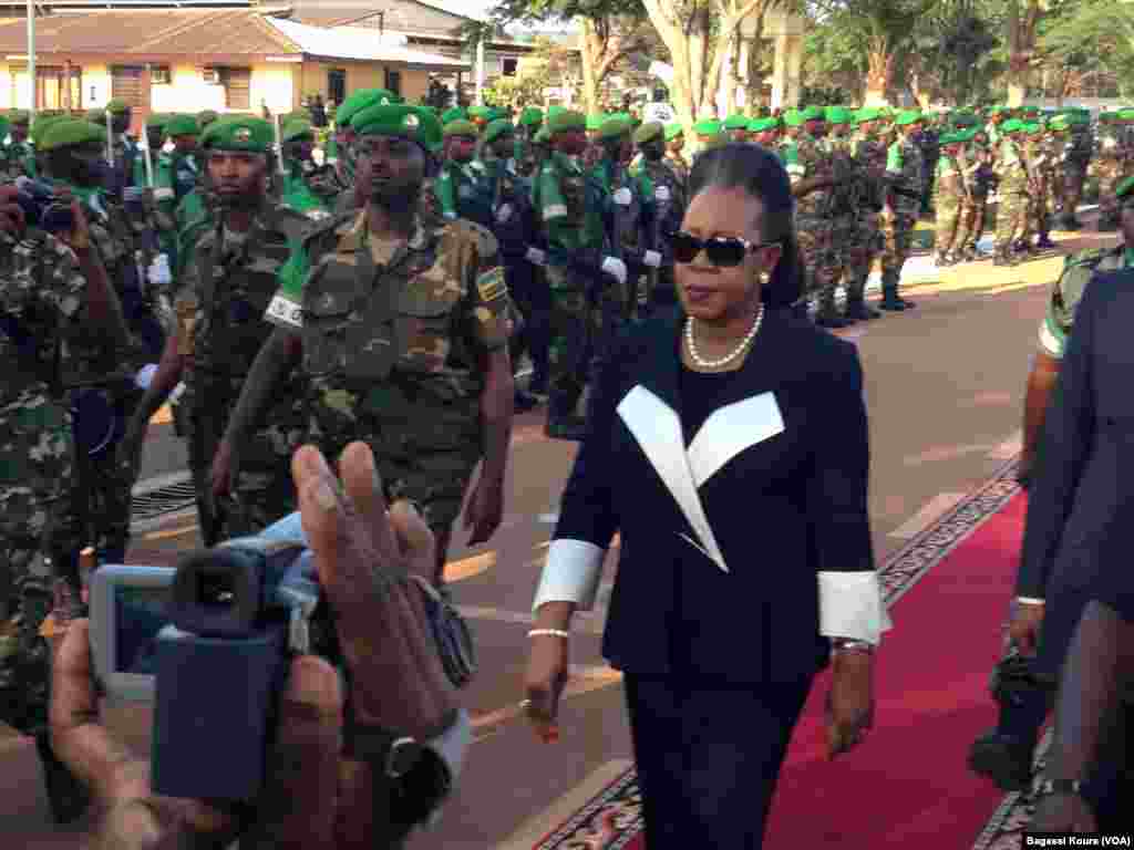 Le 20 janvier 2014, Catherine Samba Panza est nommée présidente de la transition centrafricaine par le Parlement.&nbsp;