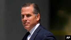 FILE - President Joe Biden's son Hunter Biden leaves after a court appearance, July 26, 2023, in Wilmington, Del. The special counsel overseeing the Hunter Biden investigation is expected to testify before a Congressional committee behind closed doors.