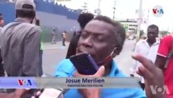 Pwofesè Josue Merilye Estomake Dèske Lapolis Gaye Manifestasyon Opozisyon an