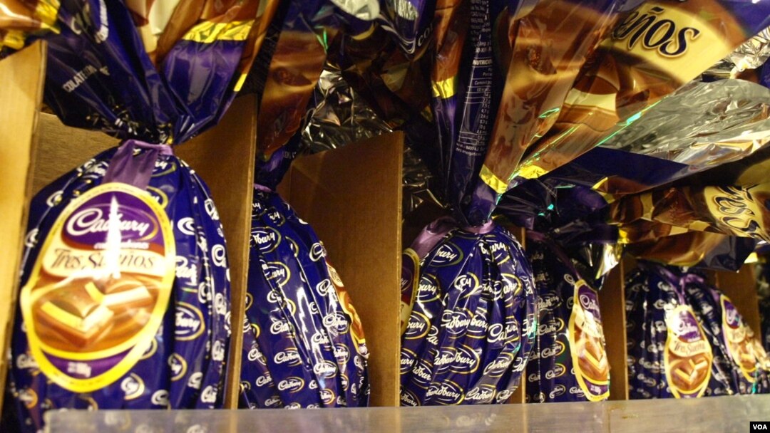 Cokelat Cadbury, salah satu produk dari Mondelez International.