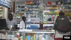 Most TB patients who exhibit TB symptoms such as dry coughs usually buy medicines at a local chemist, like the one in the picture. Early diagnosis is important in treating most TB cases. And few Chemists stock TB drugs because they are readily available 