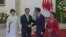 Presiden Jokowi Terima Kunjungan Presiden Korea Selatan di Istana Bogor