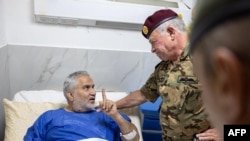 پادشاه اردن با حضور در بیمارستان کرک از مجروحان عیادت کرد (جمعه ۱ آبان)