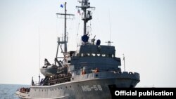 Rusiya hərbi gəmiləri Bakıda 