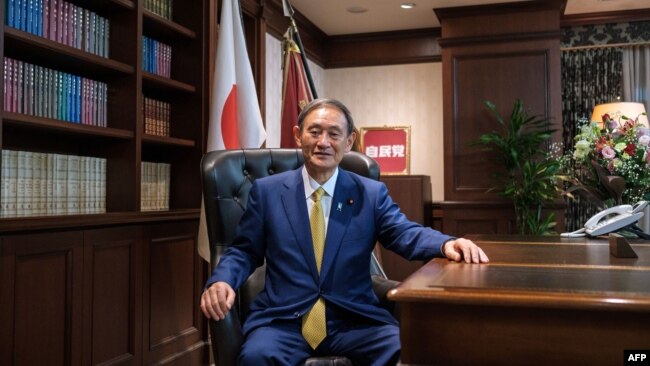 资料照:日本首相菅义伟