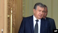 Thủ tướng Uzbekistan Shavkat Mirziyoyev.