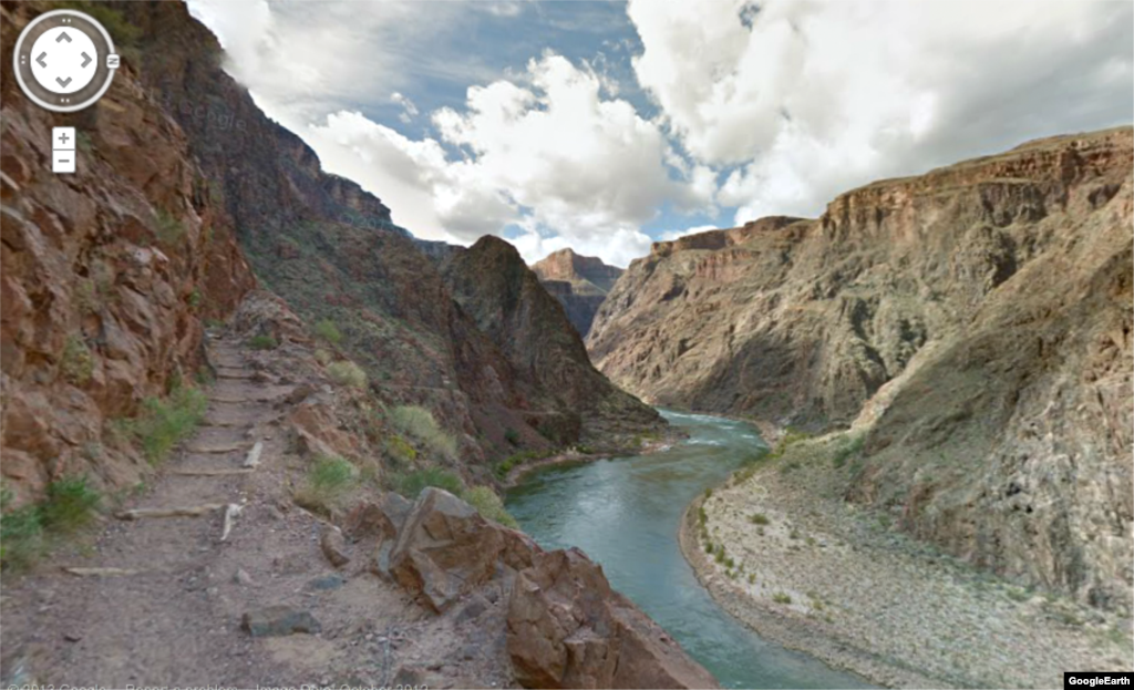 The 1,450-mile Colorado River has carved the Grand Canyon over the millenia. Here&#39;s view from the Arizona Trail.