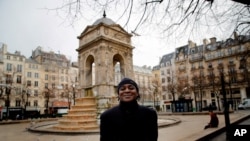 Omer Mas Capitolin poses in Paris, Jan.26, 2021. In a first for France, six NGOs launched a class-action lawsuit Wednesday against the French government for alleged systemic discrimination by police officers carrying out identity checks.