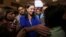 FILE - Venezuelan opposition politician Maria Corina Machado, shown greeting supporters after a news conference in Caracas, on July 15, 2015, says she's been barred from holding public office ahead of December's congressional election. 