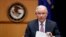 FILE - U.S. Attorney General Jeff Sessions prepares to speak before a meeting at the Department of Justice in Washington, April 18, 2017. 