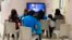 FILE - This photo provided by U.S. Immigration and Customs Enforcement shows a scene from a tour of South Texas Family Residential Center in Dilley, Texas, Aug. 9, 2018. 