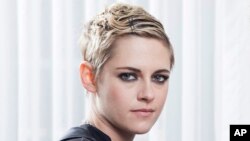 FILE - In this Aug 23, 2018, photo, Kristen Stewart is at the Four Seasons Hotel in Los Angeles to promote her film "Lizzie," a provocative Lizzie Borden biopic. In the year after the downfall of Harvey Weinstein and the rise of #MeToo awareness, Stewart has noticed a greater interest in more female-focused stories in the past year.