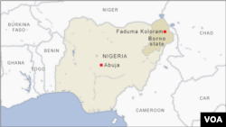 Karta Nigerije