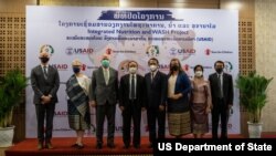 ກະຊວງສາທາລະນະສຸກ, USAID ແລະ ອົງການຊ່ວຍເຫຼືອເດັກ ສະເຫລີມສະຫລອງຜົນສໍາເລັດຂອງໂຄງການໂຄງການຢູເສດເນີເຈີ ພາຍໃຕ້ທຶນຊ່ວຍເຫລືອ ຂອງອົງການ USAID.