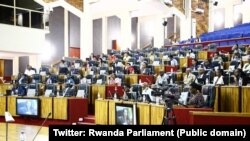 Mu Nteko Ishinga Amategeko y'u Rwanda ahatangirwa raporo y'imikoreshereze y'imali ya Leta