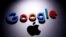 FILE - A Google logo is seen on an Apple MacBook in this illustration taken April 12, 2020. Google lost its last bid to overturn a European Union antitrust penalty on Sept. 10, 2024, while Apple lost its challenge against an order to repay $14.34 billion in back taxes to Ireland.