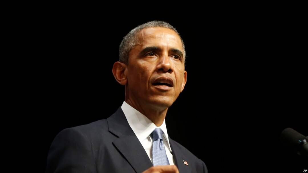 Tổng thống Mỹ Barack Obama phát biểu tại Tallinn, Estonia, ngày 3/9/2014.