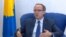 Novoizabrani premijer Kosova, Avdulah Hoti, tokom intervjua za servis Glasa Amerike na albanskom jeziku, 5. juna 2020.