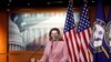 La presidenta de la Cámara de Representantes de EE.UU., Nancy Pelosi, durante una conferencia de prensa el 21 de enero de 2021 en Washington, DC.