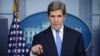 Special Presidential Envoy for Climate John Kerry speaks at a briefing on climate policy in the Brady Briefing Room of the White House in Washington, DC on Jan. 27, 2021.