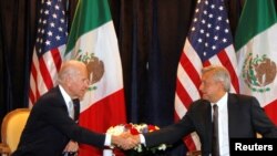 Joe Biden y Andrés Manuel López Obrador se reunieron antes, en 2012, cuando el primero era vicepresidente de EE. UU. y el segundo candidato a la presidencia de México.