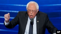 Thượng nghị sĩ Dân chủ Bernie Sanders.