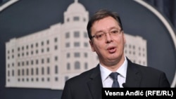 Premijer Srbije Aleksandar Vučić