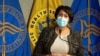 La alcaldesa Muriel Bowser en una rueda de prensa sobre la pandemia del coronavirus en el hospital de la Universidad George Washington. [Foto de archivo]